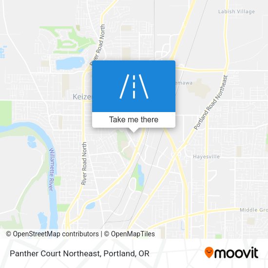 Panther Court Northeast map