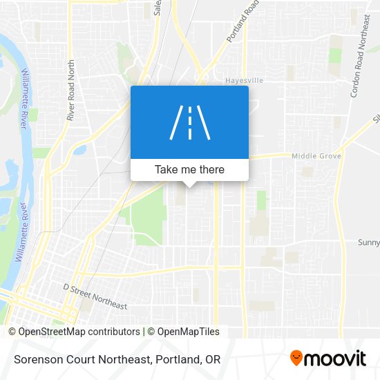 Sorenson Court Northeast map
