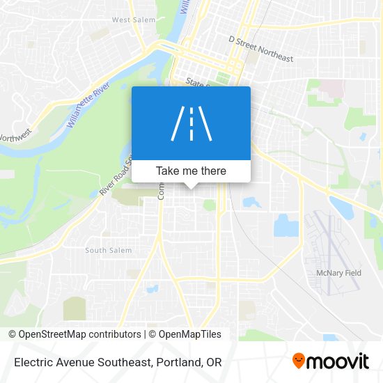 Electric Avenue Southeast map