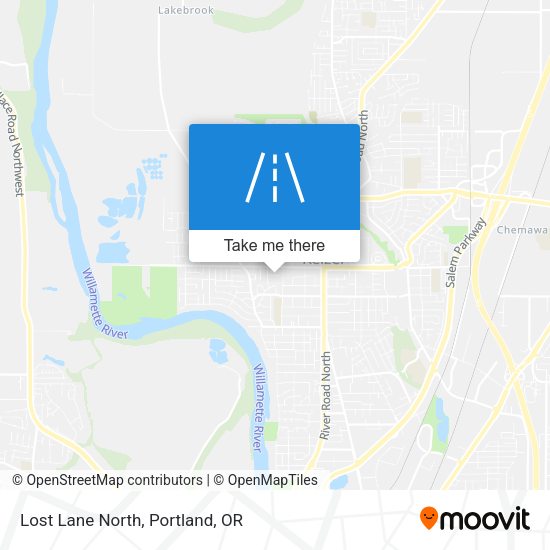 Mapa de Lost Lane North