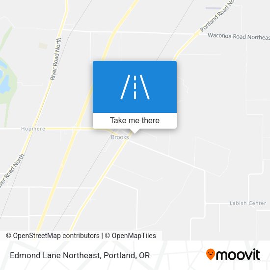Mapa de Edmond Lane Northeast