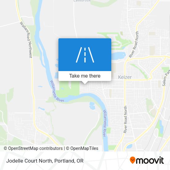 Mapa de Jodelle Court North