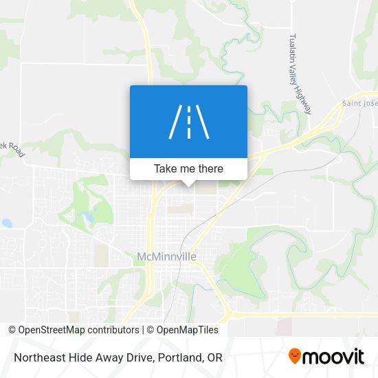 Mapa de Northeast Hide Away Drive