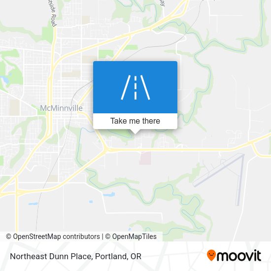 Mapa de Northeast Dunn Place