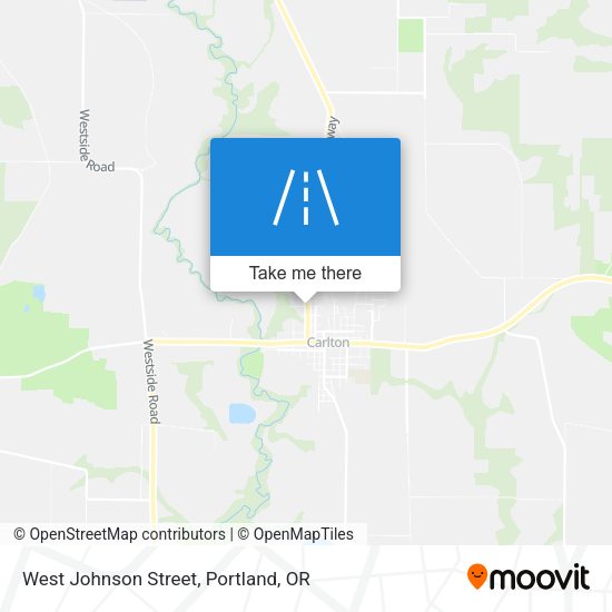West Johnson Street map