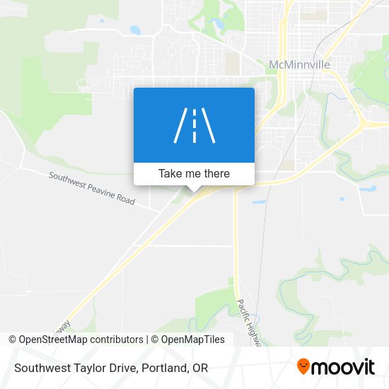 Mapa de Southwest Taylor Drive