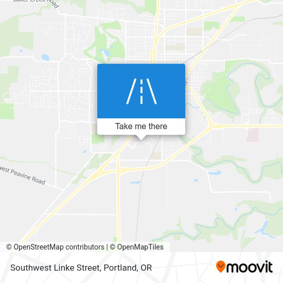 Southwest Linke Street map