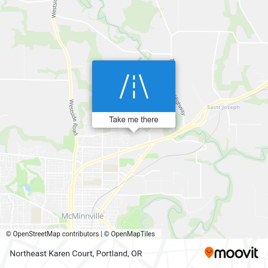 Mapa de Northeast Karen Court