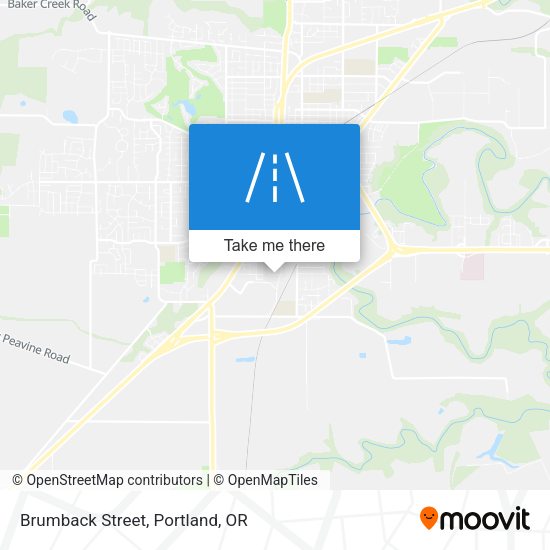 Mapa de Brumback Street