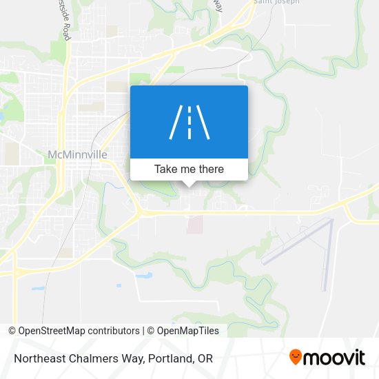 Mapa de Northeast Chalmers Way