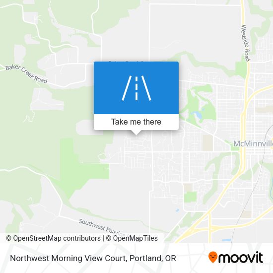 Northwest Morning View Court map