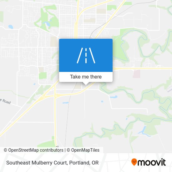 Mapa de Southeast Mulberry Court