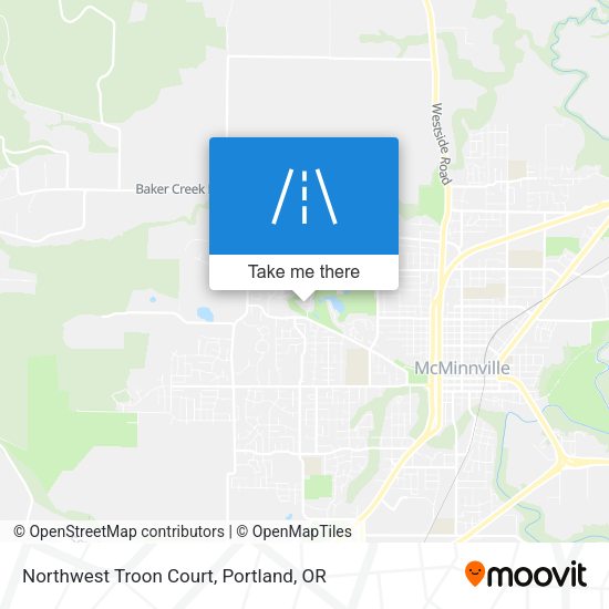 Mapa de Northwest Troon Court