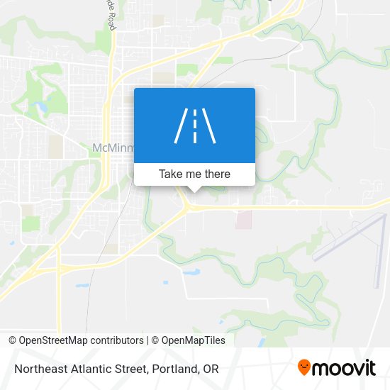 Mapa de Northeast Atlantic Street