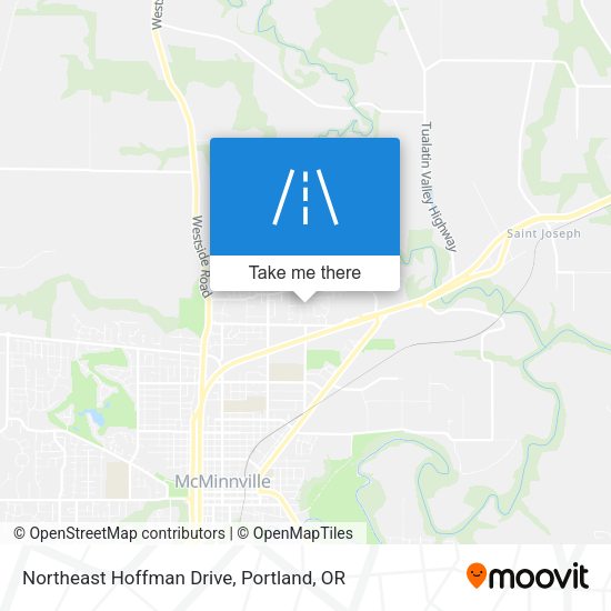 Mapa de Northeast Hoffman Drive