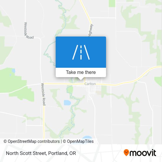 Mapa de North Scott Street