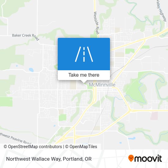 Northwest Wallace Way map