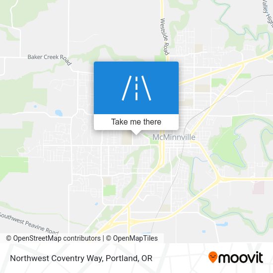 Mapa de Northwest Coventry Way