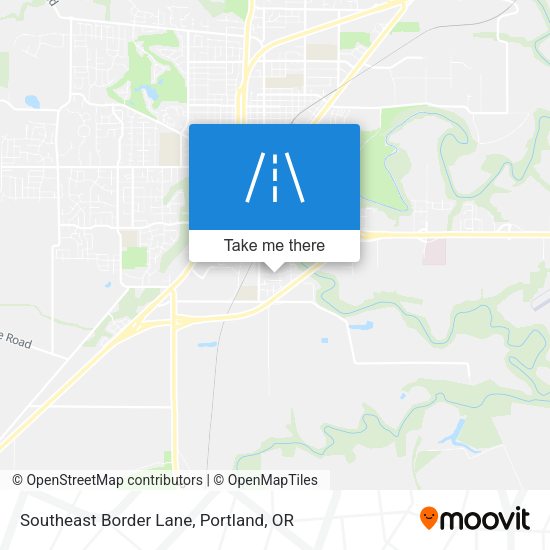 Mapa de Southeast Border Lane