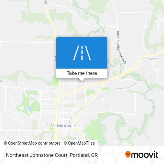 Mapa de Northeast Johnstone Court