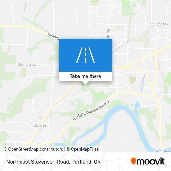 Mapa de Northeast Stevenson Road
