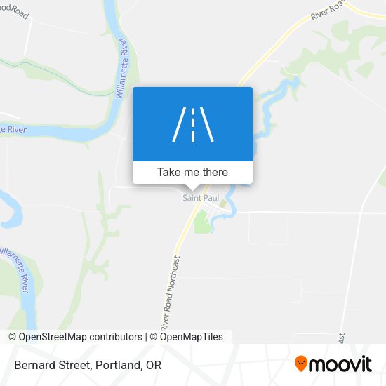 Mapa de Bernard Street