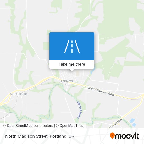 Mapa de North Madison Street