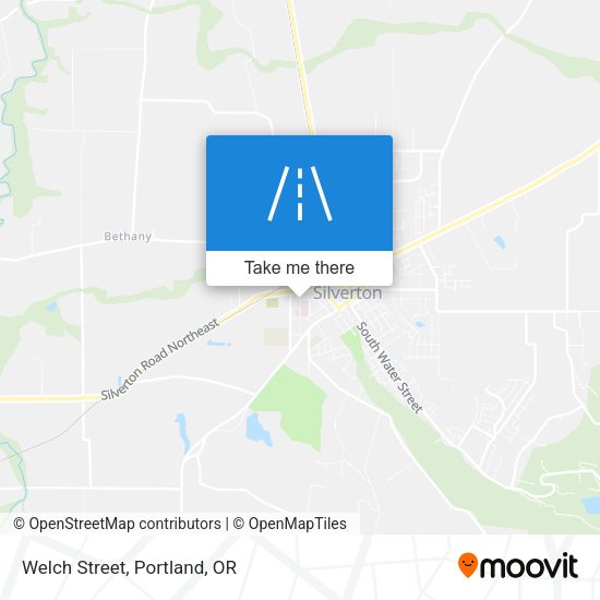 Mapa de Welch Street