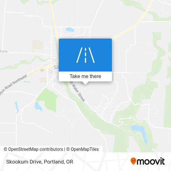 Skookum Drive map
