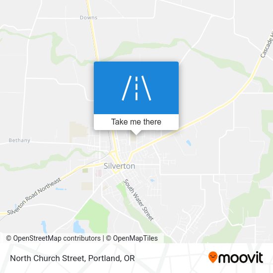 Mapa de North Church Street