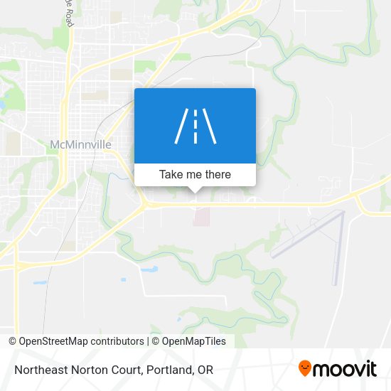 Mapa de Northeast Norton Court