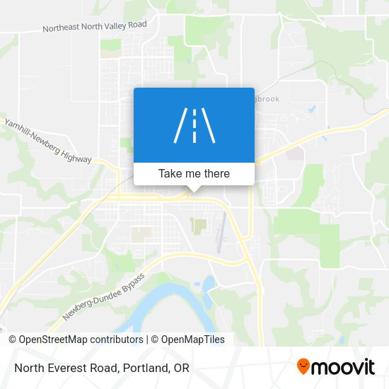 Mapa de North Everest Road