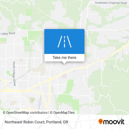 Mapa de Northeast Robin Court