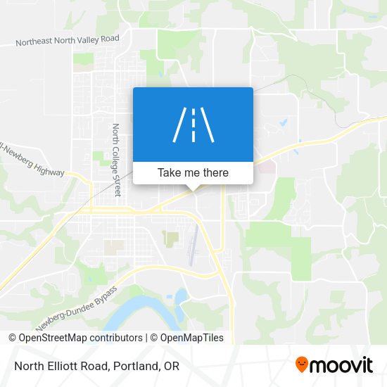 North Elliott Road map