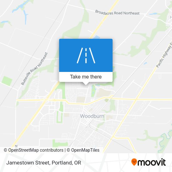 Mapa de Jamestown Street