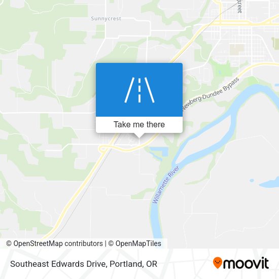 Mapa de Southeast Edwards Drive
