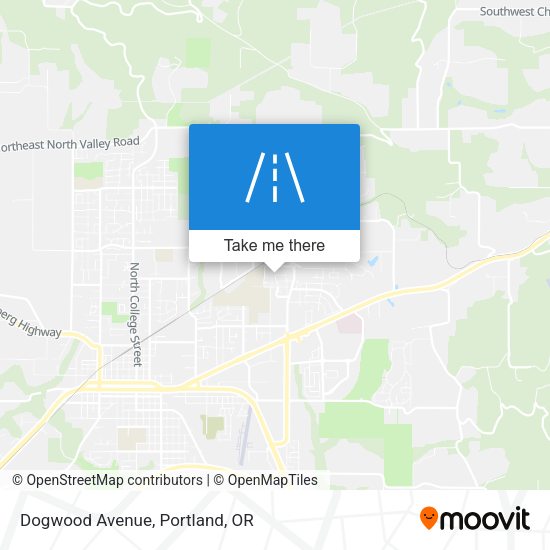 Mapa de Dogwood Avenue