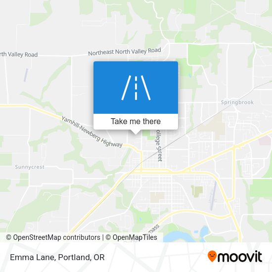Mapa de Emma Lane