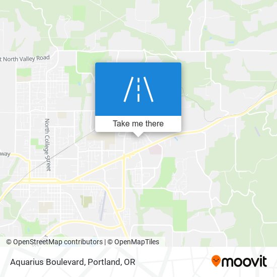 Aquarius Boulevard map