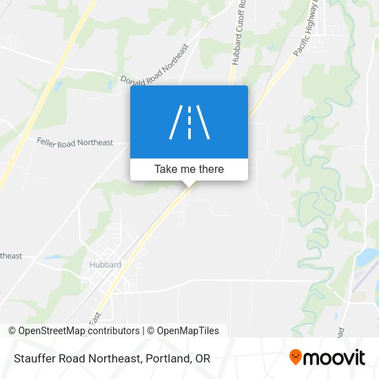 Stauffer Road Northeast map