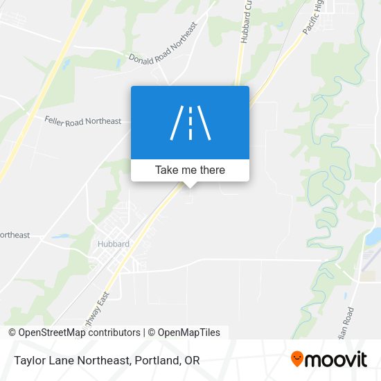 Mapa de Taylor Lane Northeast