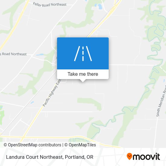 Mapa de Landura Court Northeast