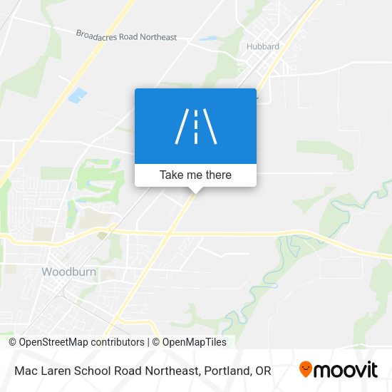 Mapa de Mac Laren School Road Northeast