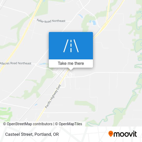 Mapa de Casteel Street