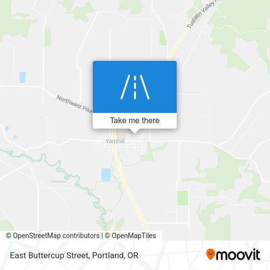 East Buttercup Street map
