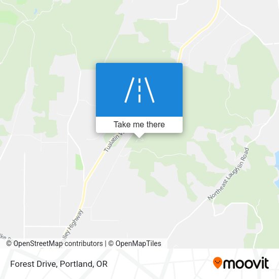Mapa de Forest Drive