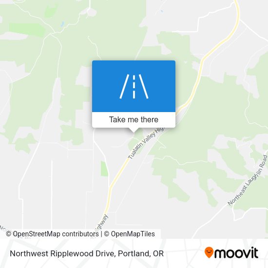 Northwest Ripplewood Drive map