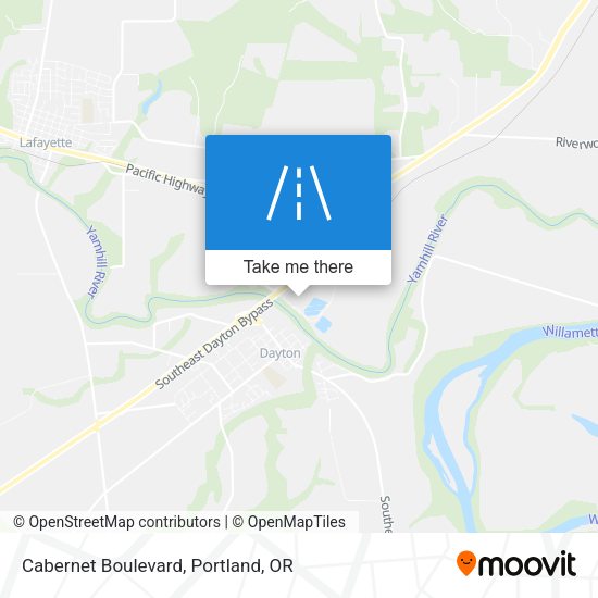 Mapa de Cabernet Boulevard