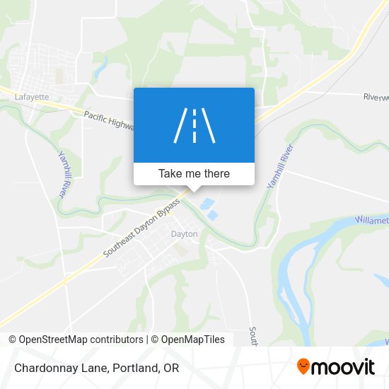 Mapa de Chardonnay Lane