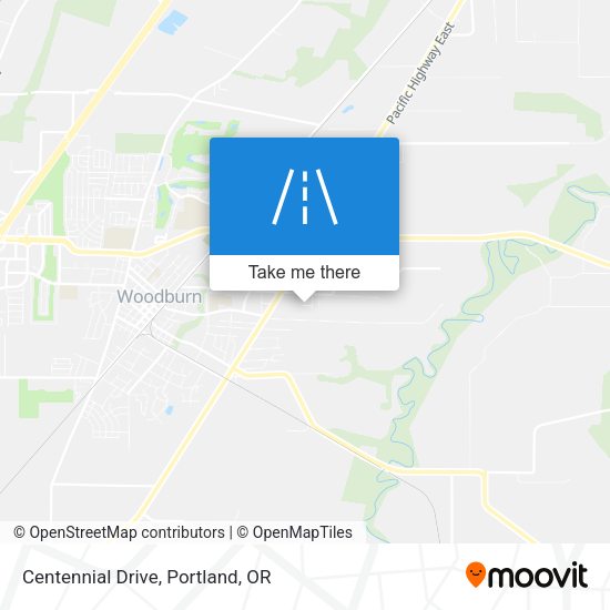 Mapa de Centennial Drive